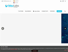 Tablet Screenshot of blaulabs.com